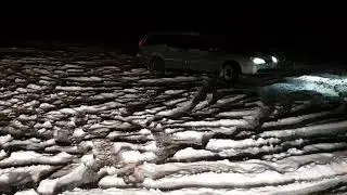 Audi a6 c6 snow drift