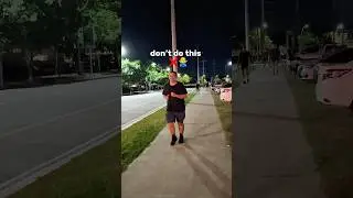 proper way to jog 😂 #shorts #couplecomedy #comedy