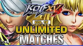 KOF XV 💥 UNLIMITED MATCHES Vol. 18 💥 SNK Highlights + @Kimdotkof_snk