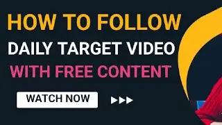 How to follow Daily Targets Video Series #banking #ibps #rrb #sbi #clerk #bankpo #bankexam #target