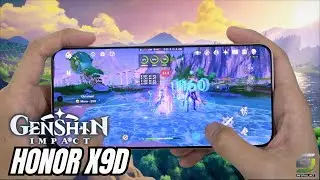 HONOR X9D Test Game Genshin Impact Max Graphics | Snapdragon 6 Gen 4