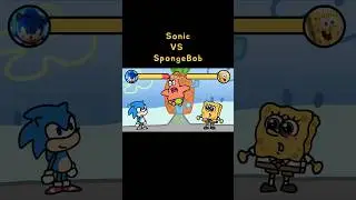 Sonic VS SpongeBob | Character Battle | Sonic the Hedgehog | SpongeBob SquarePants
