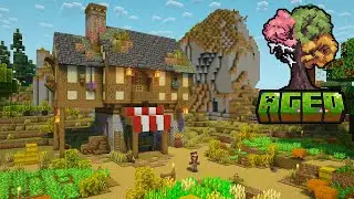 Let's Build a Starter House! - Aged Modpack - Episode 4
