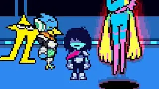 What if You Attack an ENEMY With Berdly and Starwalker? [Deltarune chapter 2]