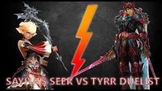 Lineage 2 Tyrr Duelist VS Sayha's Seer - Olympiad Game Official Server Chronos