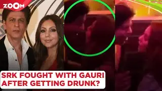Shah Rukh Khan FIGHTS with Gauri Khan after getting drunk at Nita Ambani's event? Video goes VIRAL
