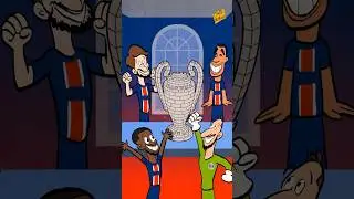 PSG Kids Build the LEGO UCL Trophy After Destroying Inter 5-0! 🏆