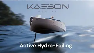 The Future of Yachting: KAEBON EB EINS fly &ndash; Experience Hydrofoiling Elegance #SustainableSpeed