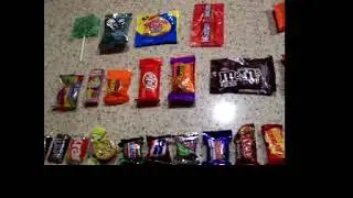 Halloween Candy Size Comparison