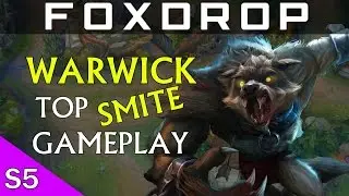 Warwick TOP SMITE - New Meta Full Gameplay Commentary
