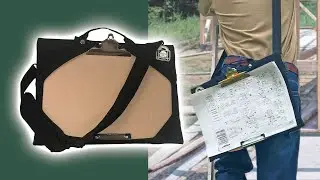 Introducing the Patented Clipboard Field Bag by Industrial Field Cases