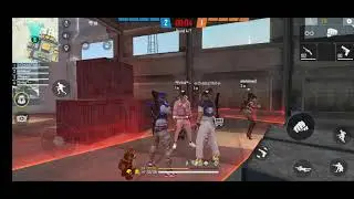 Partida intensa de free fire