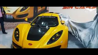 SIN CARS - Sin R1 at the Warsaw Moto Show | Playboy By Night