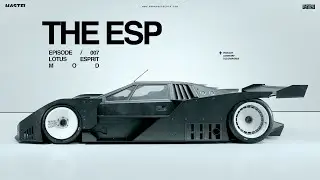 Redefining the Lotus Esprit - Group C Power, Track Monster Ready | THE PROCESS - EP.7