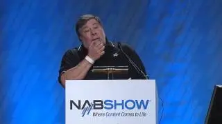 Steve Wozniak at the 2012 NAB Show