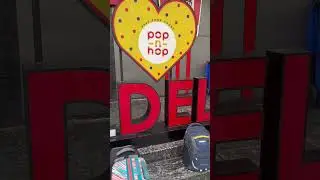 I love delhi board at New Delhi Railway station