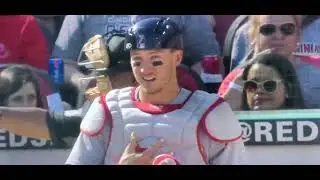 Andrew Knizner nabs runner at second with a cannon of a throw!