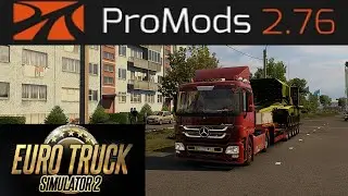Euro Truck Simulator 2 ETS2 1.56X Promods v2.76  Promods Great Steppe & Middle East Part 2