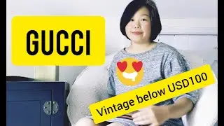 Vintage under US$100 - authentic Gucci bag review