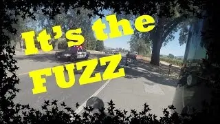 Montage #47 - Massive Police response in Calistoga -  Zuma 125 POV