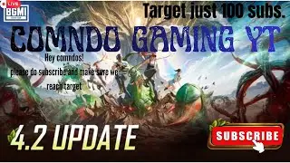 BGMI Live Telugu-Target 100SUBS-Noob to Pro Stream #bgmi #pubg #bgmistream #livestream #newupdate