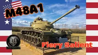 ♫ Dare To Be Stupid ♫ - World of Tanks - M48A1 Patton - Fiery Salient