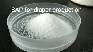 Super Absorbent Polymer Powder  Raw Material For Diaper Manufacturing
