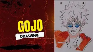 Gojo drawing | kids drawing | easy drawing |how to gojo drawing