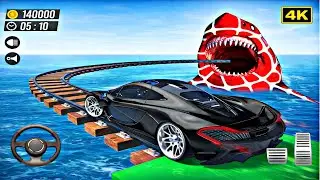 Mega Ramp Car Stunt Master Simulator -GT Impossible Sport Car Racing - Android GamePlay