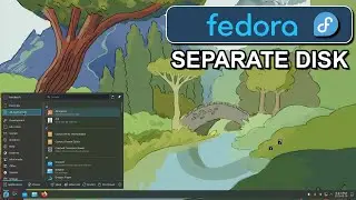 Как установить Fedora KDE на отдельный диск (USB не нужен!) | Двойная загрузка с Windows | UEFI