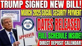 JUST IN: March 2025 Social Security Payment Dates Released &ndash; Full Schedule & Direct Deposit Inside!