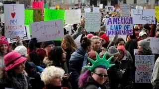 Outrage over Trump's travel ban on Muslim-majority countries