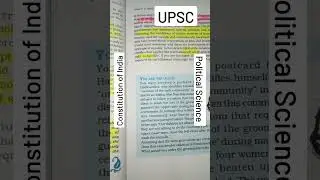 Political Science Book For UPSC and MPPSC NCERT Political Science UPSC Motivation #upsc #motivation