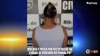 Mulher &eacute; presa por Recepta&ccedil;&atilde;o na Cidade de Ribeir&atilde;o do Pinhal-PR