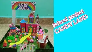 Diy // CANDY LAND // school project ** Queen makers **