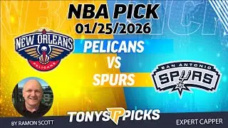 Pelicans vs. Spurs NBA Betting Odds & Picks, 1/25/26 | Night Moves Show