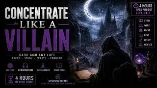 Dark Ambient Focus Music | Mystical Lofi Beats to Study To