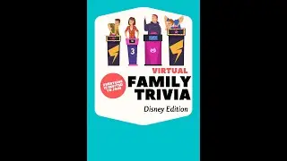 Virtual Family Game Night Disney Edition