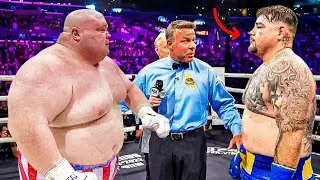 The Next Butterbean! Andy Ruiz Is SCARY Man - Brutal KOs!