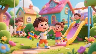 Slide, Swing, Share &ndash; Playground Adventures | Joyful Kids Song | Playtime and Friendship Rhyme