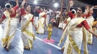 പൗർണമിക്കാവിലെ തിരുവാതിര    ശ്രീ ഉദിയന്നൂർ ദേവി തിരുവാതിര സംഘം മരുതൻകുഴി