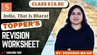 Class 6 SST Chapter 5: India That Is Bharat &mdash; NCERT Solutions, MCQs, Map Work & Exam Notes (Hindi)