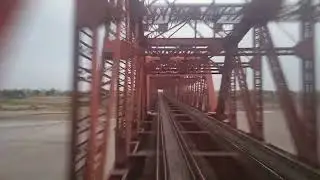 Train enter in bridge part 4