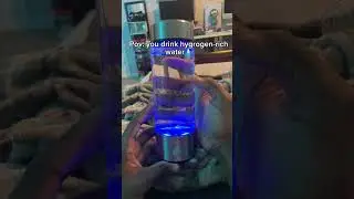 THE NEW BEST HYDROGEN WATER BOTTLE! 😲💧 #hydrogenwater #tiktokmademebuyit #health