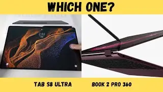 Galaxy Book 2 Pro 360 vs Galaxy Tab S8 Ultra: Which One Should You Buy?