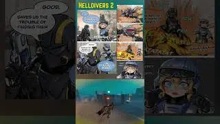 Surrounded Means More Targets - Helldivers 2 #shorts