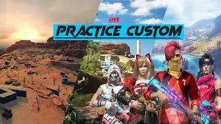 WATCH 5 MINT AND WIN GIFTS|| FREEFIRE LIVE TOURNAMENTS PRACTICE ROOMS || ESPORT PRACTICE ROOMS!!