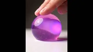 Press. Transform. Release. This orb changes color with every squish 🔥💫