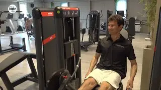 Farhad (40) uit Iran helpt bijna dagelijks in de SportStudio: 