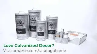 Farmhouse Kitchen Canisters Set